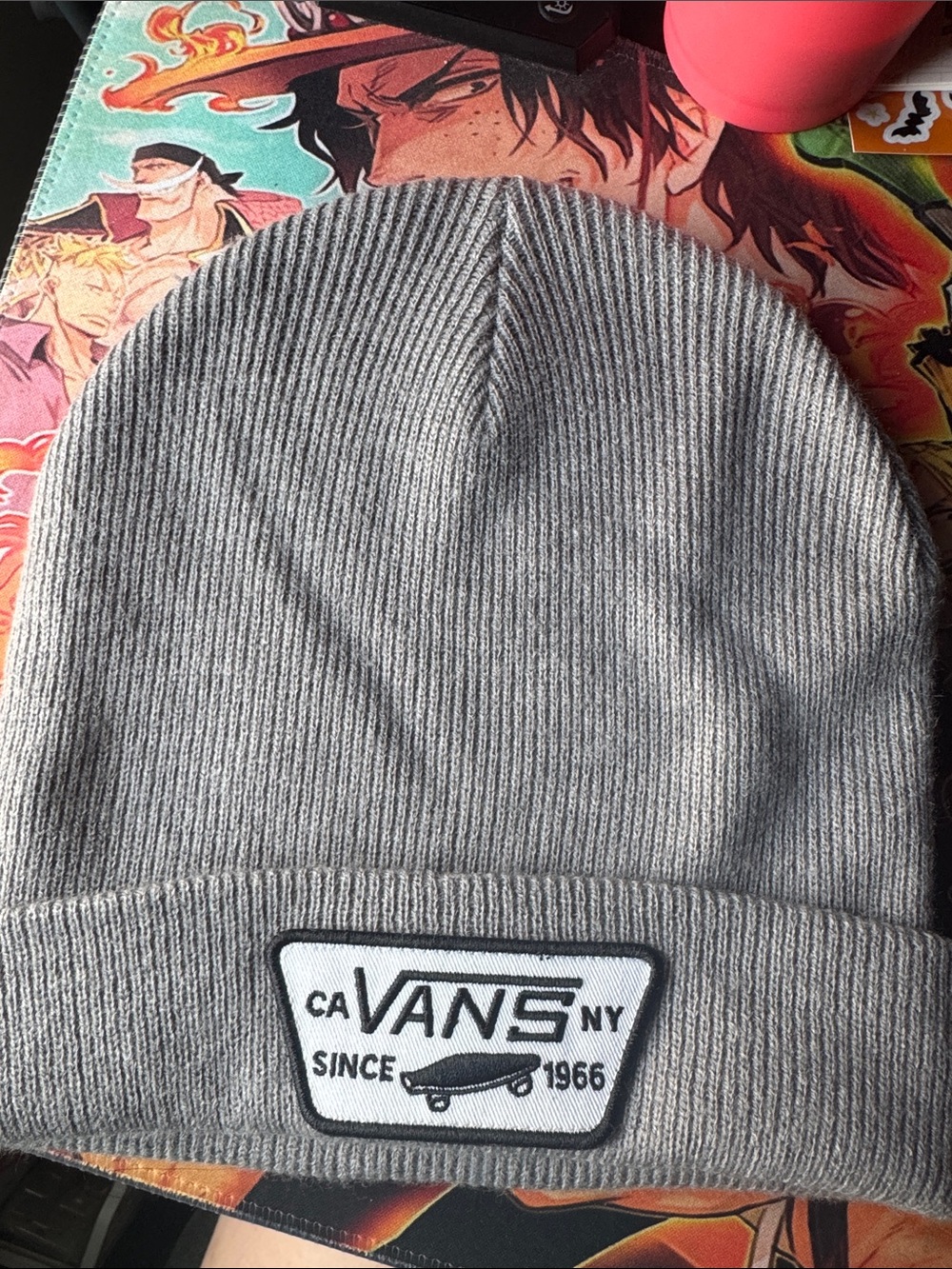 Grey Vans Beanie